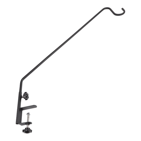 Metal Deck Hook with Extendable Design for Bird Feeders Plants Flower Baskets Lanterns Wind Chimes All Weather Use
