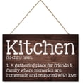 thumbnail image 1 of Metal Decor Signs Kitchen Definition Funny Metal Wall Decor Inspirational Home Farmhouse Kitchen Cafe Decoration 8x12 Inch, 1 of 4