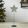 thumbnail image 1 of VHC Brands Decorative Galvanized Metal Star with Base 16x6x3, 1 of 3