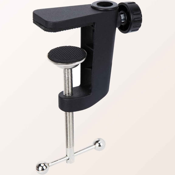 Metal Desk Clamp For Microphone Suspension Boom Scissor Arm Stand with Adjustable Screw