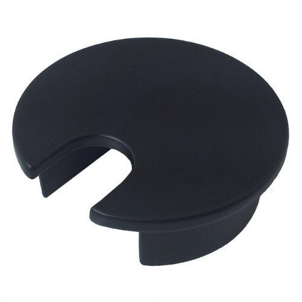 Metal Desk Grommet 40Mm Cable Hole Cover Wire Cord Organizer Black