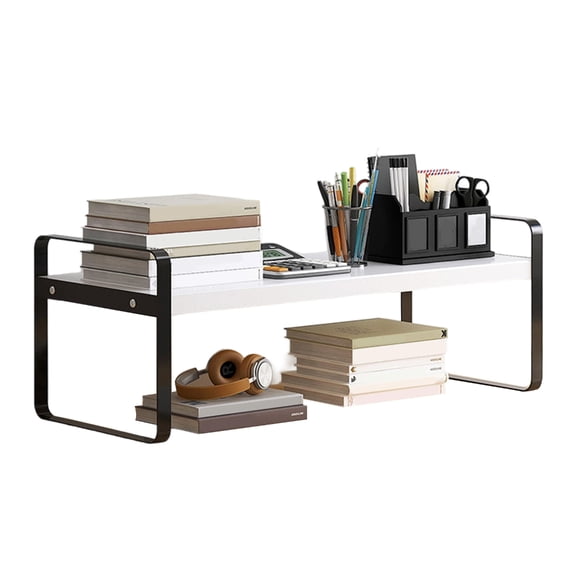 Multipurpose Desk Organiser Shelf Desktop Bookshelf Display Rack For Home Office