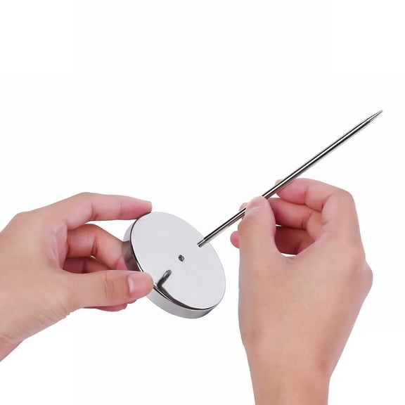 Metal Desk Receipt Bill Spindle Memo Check Spike Holder Countertop Document Organizer For Restaurant Retail Office Use