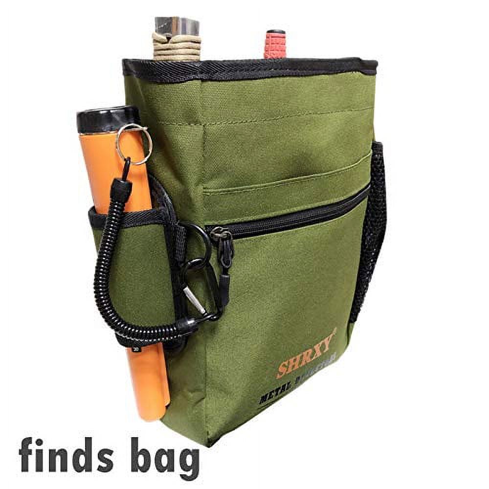 Metal Detecting Finds Bag Waist Digger Pouch Tools Bag for PinPointer