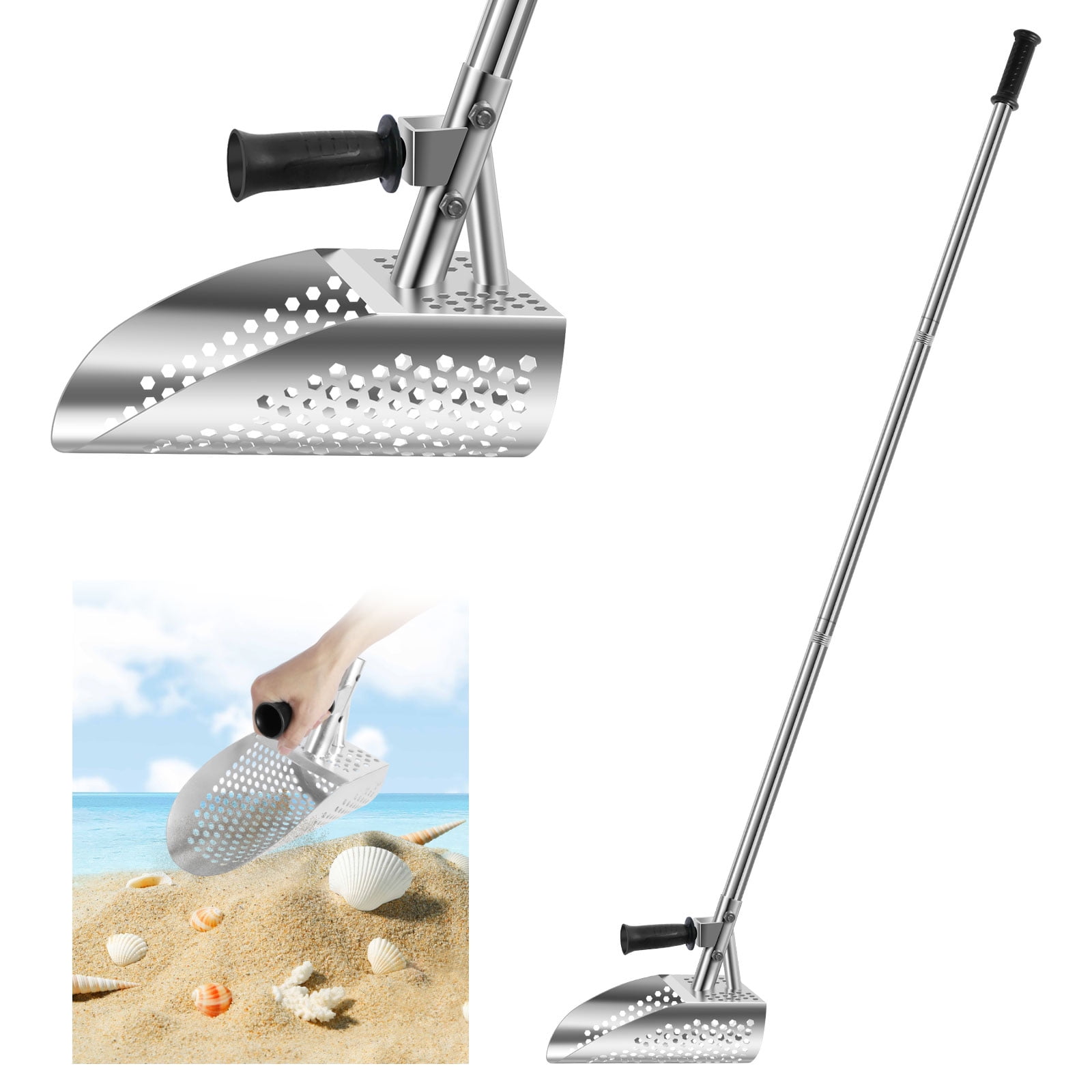 PROFESSIONAL METAL DETECTING Sand Scoop Durable For Beach Treasure