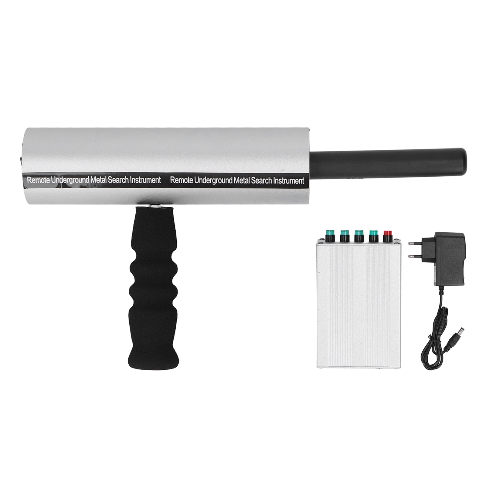 Metal Detector Aluminum Silver 14m Depth 800m Range Handheld