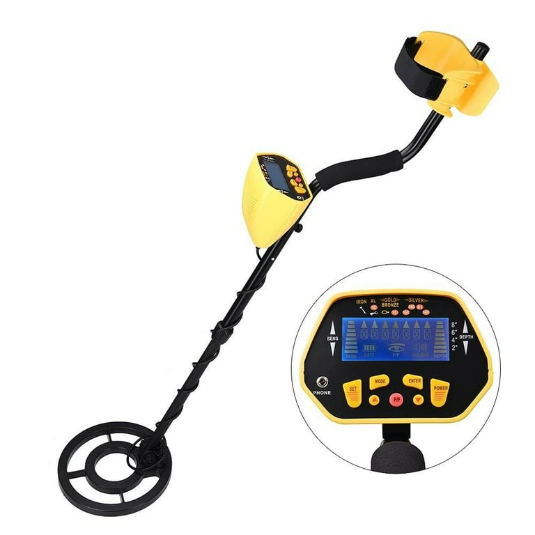 Metal Detector For Gold Metal Digger Finder With LCD Display