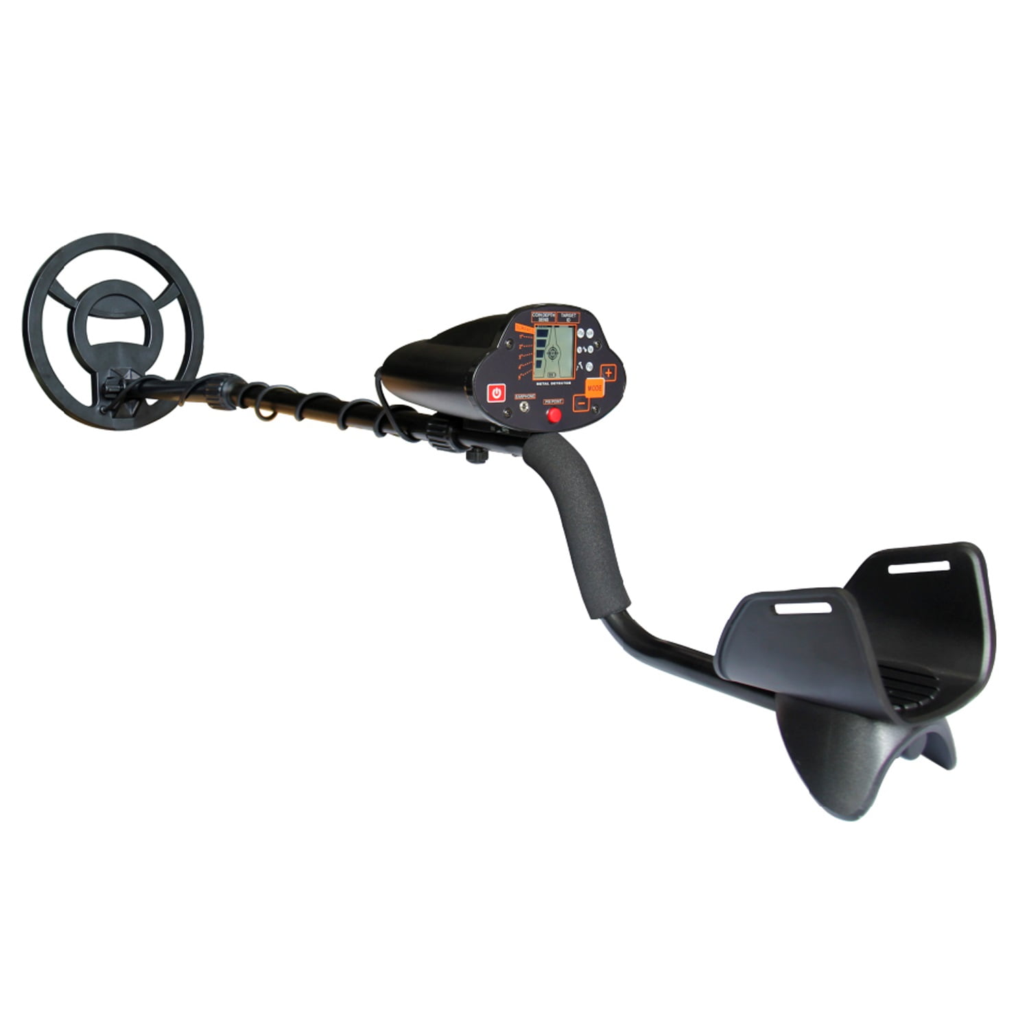 Metal Detector MD-5030 Underground Gold Metal Finder Treasure Hunter with LCD Display Adjustable Stem Gold Unearthing Tool