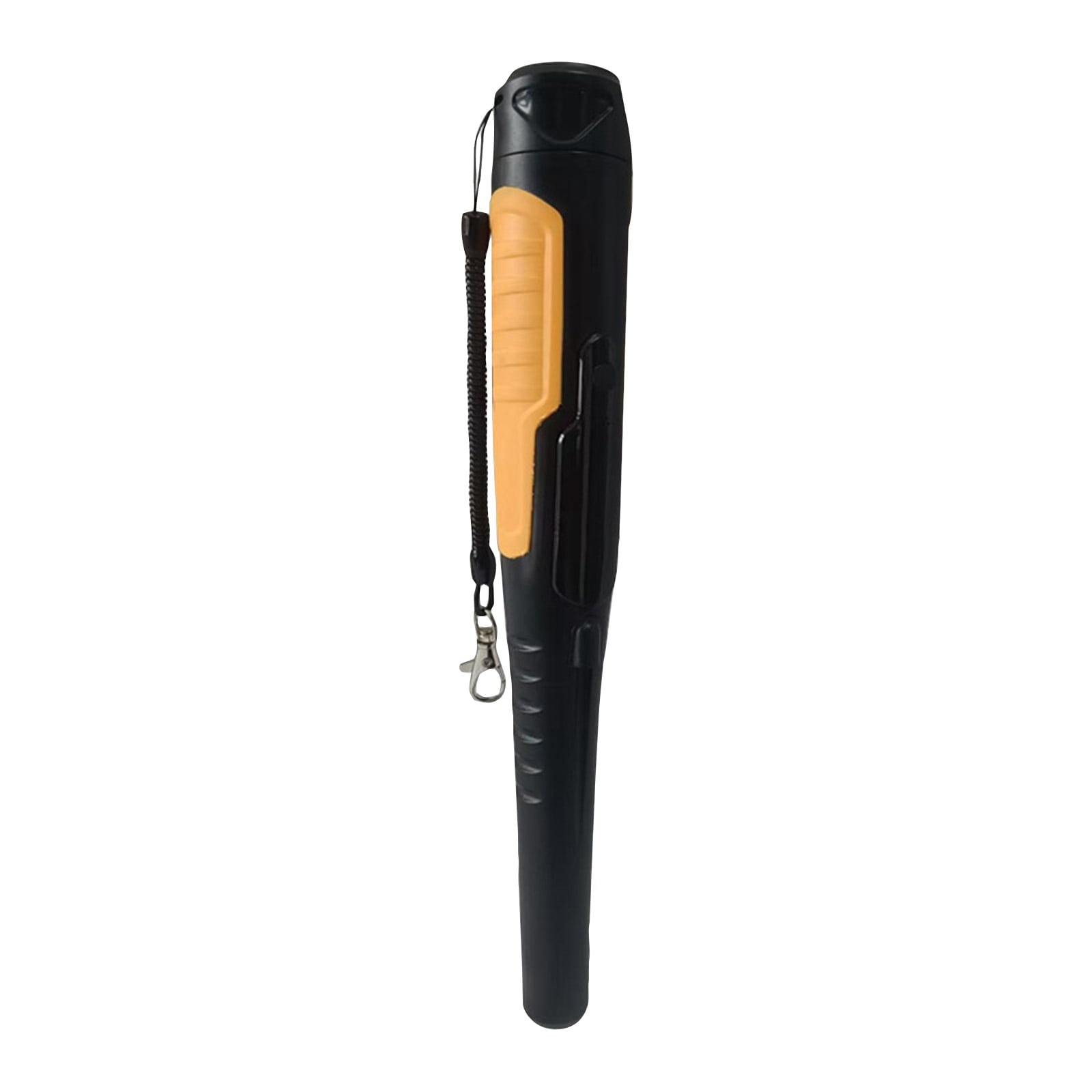 Metal Detector Pinpointer Handheld Metal Detector Wand, Multifunctional Handheld Pinpointer Metal Detector for Outdoor Treasure Hunting, Black Orange, Full Kit 1 Pack