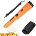 thumbnail image 1 of Metal Detector Pinpointing,Waterproof Pinpointer 360 Degree Search Gold&Treasure Finder with Belt Holster &LED Indicator& Buzzer Vibration, for Adults and Kids (Orange), 1 of 12