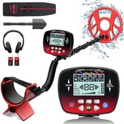 Metal Detector for Adults,Higher Precision Gold and Silver Detector with LCD Display,5 Modes,Advanced DSP Chip 10 Coil