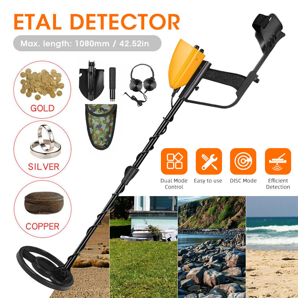 Metal Detector for Adults & Kids, Waterproof Metal Detectors, Deep