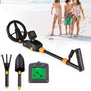 Metal Detector for Kids, 7.4 inch Waterproof Metal Detector, One-Click Operation Adjustable Gold Detector, with LCD Buzzer Sound, for Junior & Youth