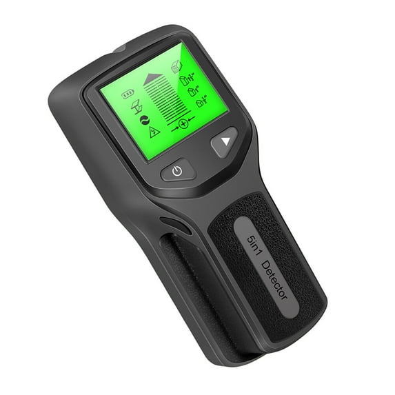 Supvox Black ABS Wood Metal Detector for Home with LCD Display