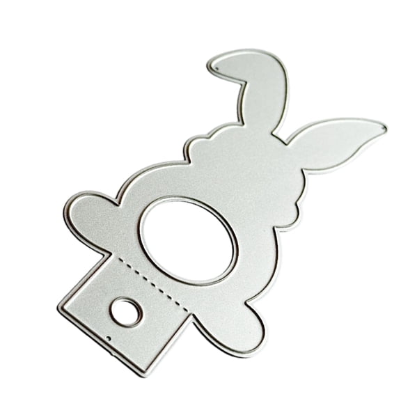 Metal Die Cut Easters Rabbits Cutting Dies Embossing Stencils Molds for Photo Card Scrapbooking Decorations