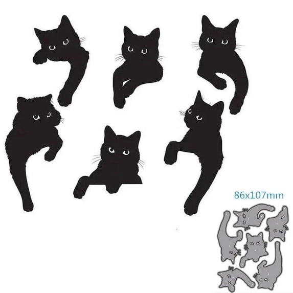 Newwyt Mongolfiera Metallo Taglio Muore Scrapbooking Stencil Die Cuts Carta Goffratura Fai da Te Album Fotografico Modello Stampo Decorazione Argento Acciaio al Carbonio