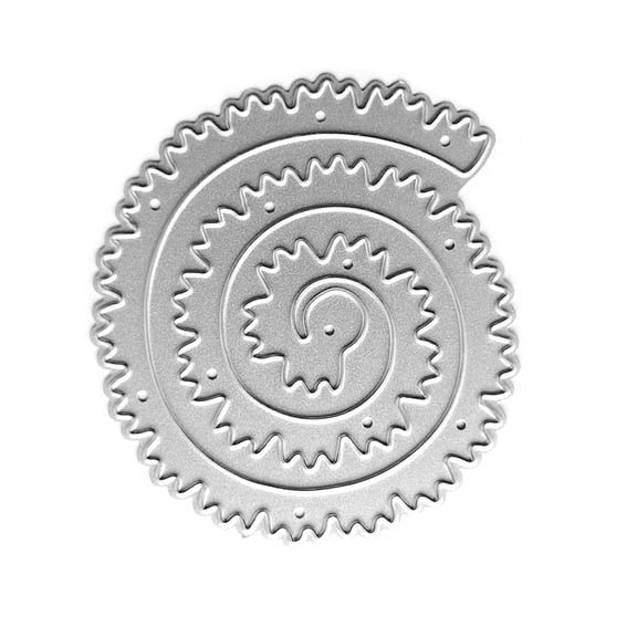 Metal Die Cuts Curly Flower Cutting Dies Stencils Cutting Template for Scrapbook Album Paper Card Embossing Crafts