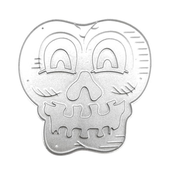 Metal Die Cuts Halloween Skull Embossing Stencil Cut Dies for Card Making Scrapbooking Paper Craft DIY Template