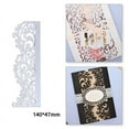 thumbnail image 1 of Metal Die Cuts, Lace Edge Border Cutting Dies Cut Mold Frame for DIY Scrapbooking Album Decorative Making Paper Craft, 1 of 7