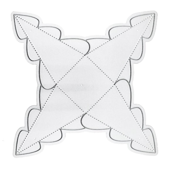 Metal Die Cuts Triangle Box Embossing Stencil Cutting Dies for Card Making Scrapbooking Paper Template Handmade Mold