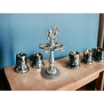 thumbnail image 1 of Metal Diya for Puja | Brass Oil Diwali Lamp in Peacock Design Item | Decorative Akhand Diya Home Decor Temple Pooja Room, 1 of 2