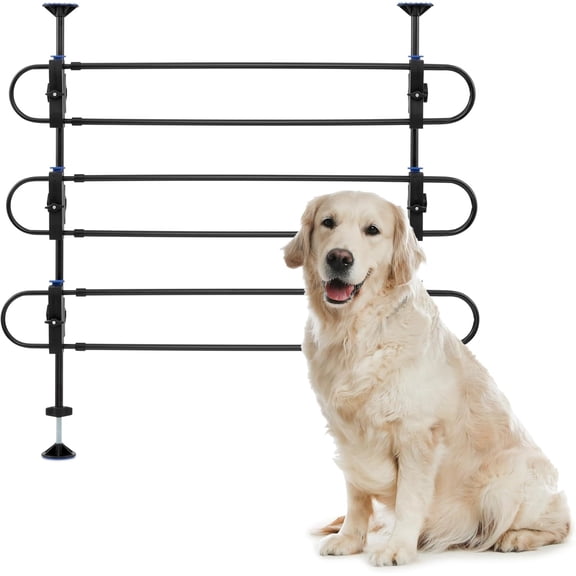 Metal Dog Barrier, Pet Gate Vehicle Divider for Cars, Minivans & SUVs