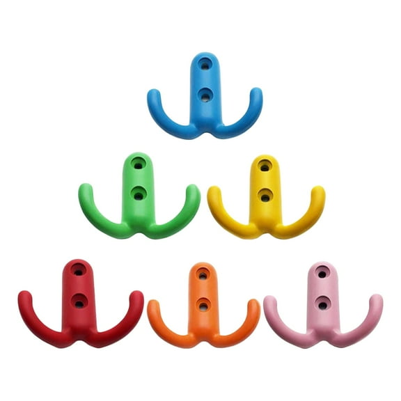 Metal Double Hook Wall And Door Hanger For Coats Hats Bags And More Sturdy And Stylish Solution For Organizing Your Space