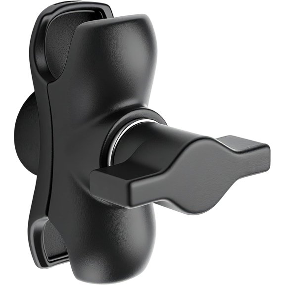 Metal Double Socket Arm Compatible RAM Mount Arm, 1" Double Ball Adapter, 360 Rotation, Extension Rod for Phone Holder, for Bike, Motorcycle, Truck. (Short)