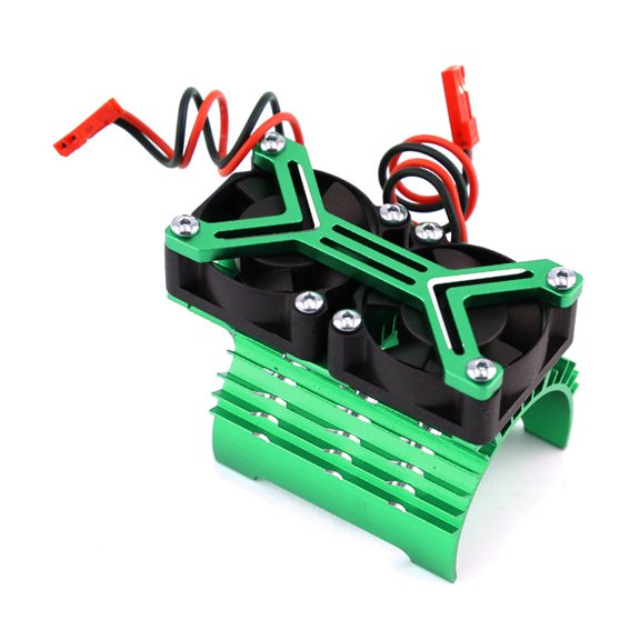 Metal Dual Cooling Fan 4068 4074 4082 4268 4274 Motor Heat Sink 40-42mm for 1/7 1/8   RC Car Upgrade Parts,3