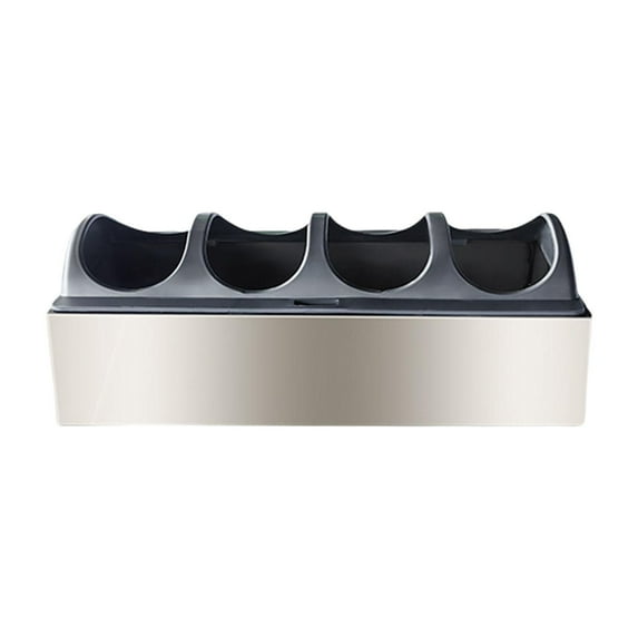 Metal Duck Feeder Poultry Feeding Tray No Waste Design with Removable Lid for Farm Ducklings Geese and Hens