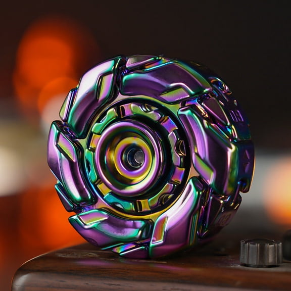 EDC B08 Metal Fidget Spinner Adult Stress Relief Hand Spinner Office Desk Focus Gadget for Daily Use