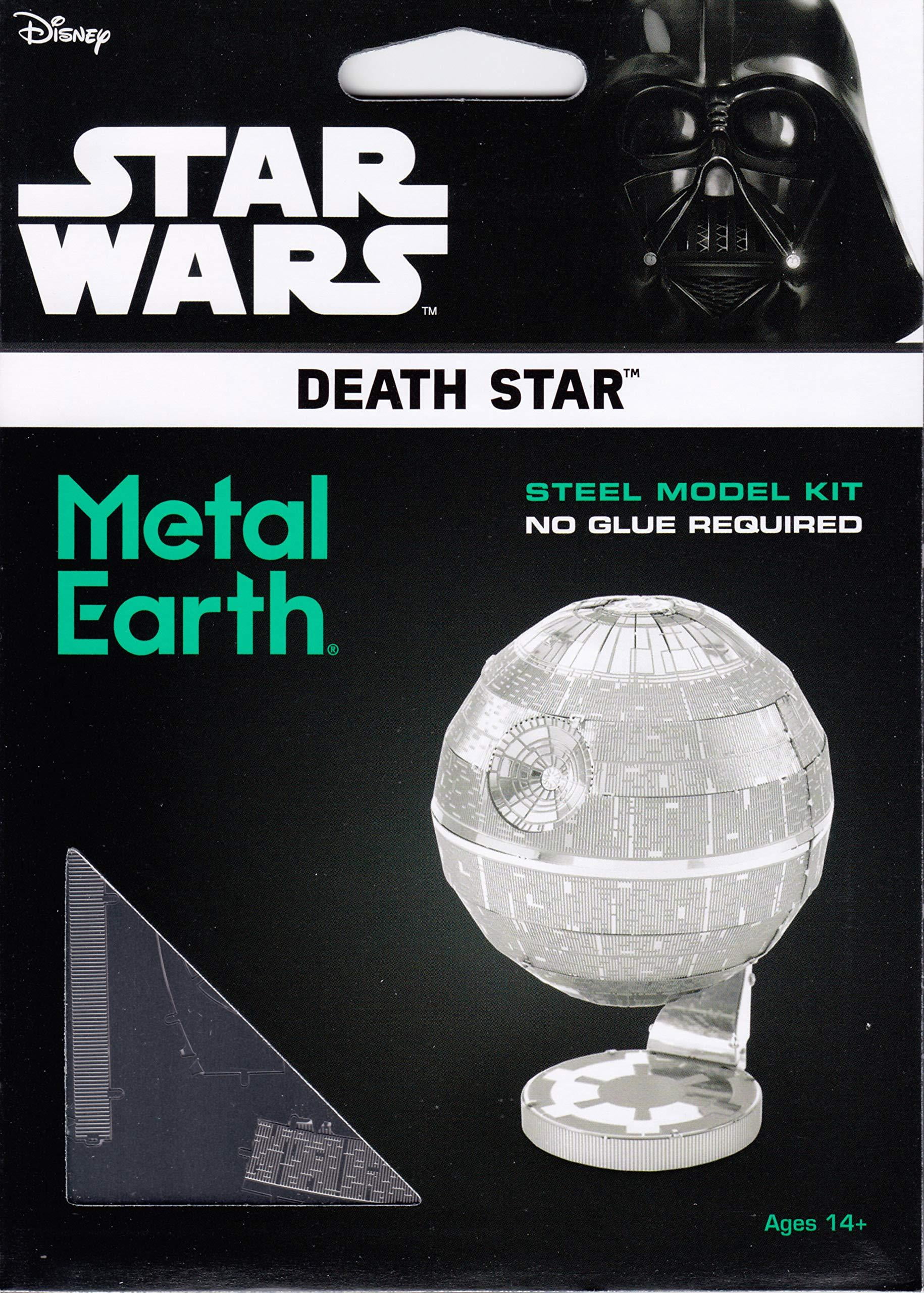 Metal Earth 3D Metal Model Kit - Star Wars Death Star - Walmart.com