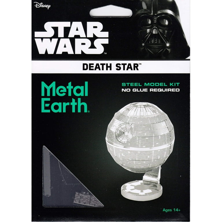 Metal Earth 3D Metal Model Kit - Star Wars Death Star - Walmart.com