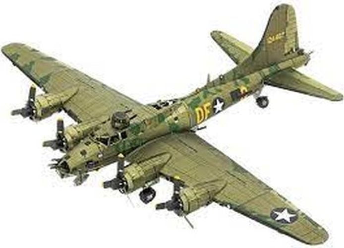 Metal Earth B-17 Flying Fortress Color 3D Laser Cut Model + Tweezers 00092