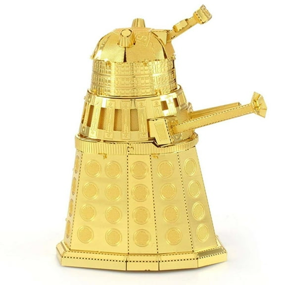 MMS401G - DALEK GOLD METAL EARTH 3D METAL MODEL KITS