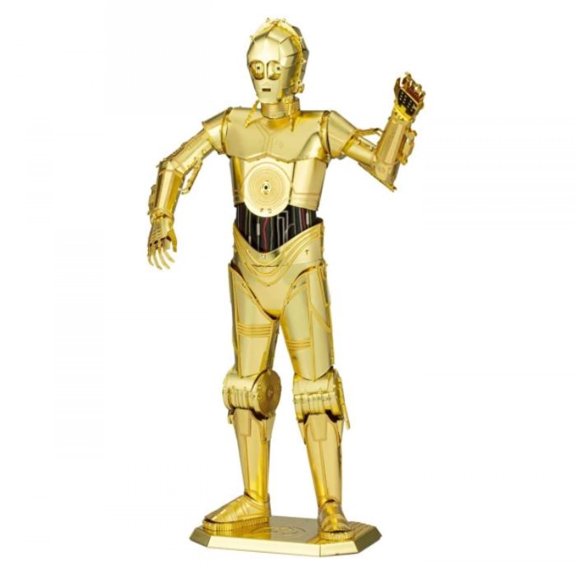 Metal Earth Fascinations Premium Series Star Wars C-3PO 3D Metal Model Kit
