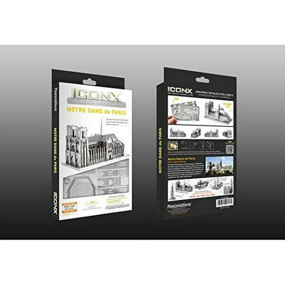 Metal Earth Premium Arc de Triomphe 3D Laser Cut Model Fascinations 13054