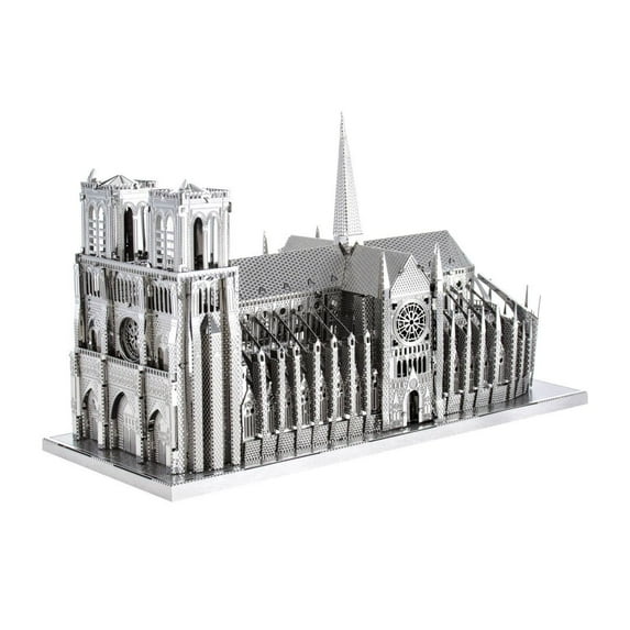 Metal Earth Premium Notre Dame de Paris 3D Laser Cut Model Fascinations 013030