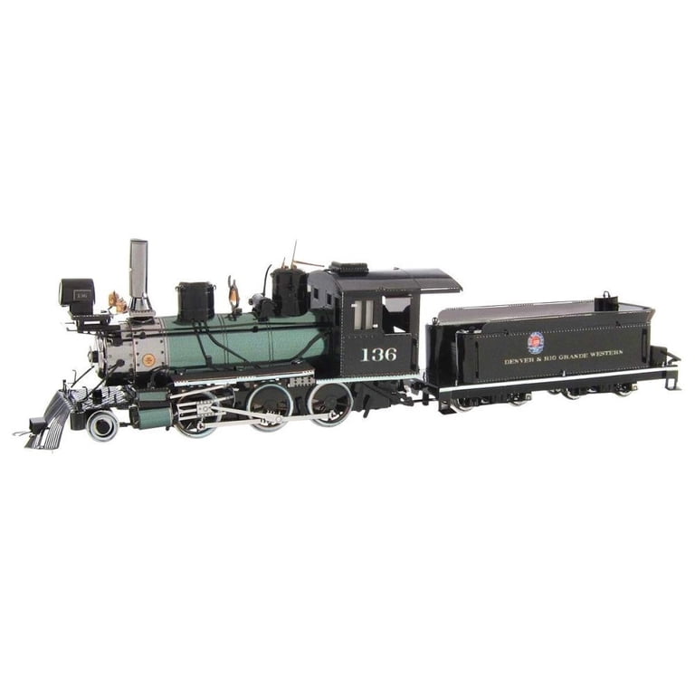 FASCINATIONS Wild West 2-6-0 Locomotive Train Metal Earth Kit