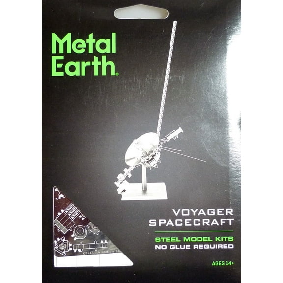 Metal Earth Voyager Spacecraft 3D Metal Model + Tweezer 11227