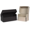 thumbnail image 1 of Archival Methods Metal Edged Hinged Lid Box 4x6" Envelopes/CD Cases 12.25x7.5x5-3/8", Black, 1 of 2