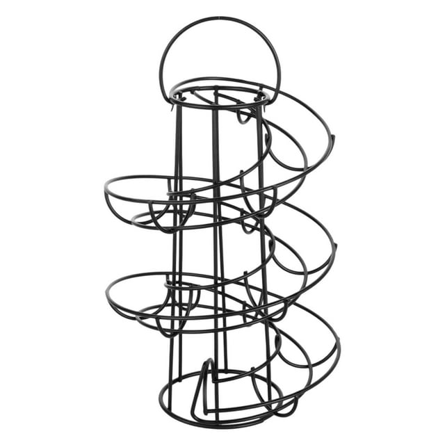 Metal Egg Holder Countertop,Spiral Design Metal Egg Holder,Egg Skelter ...