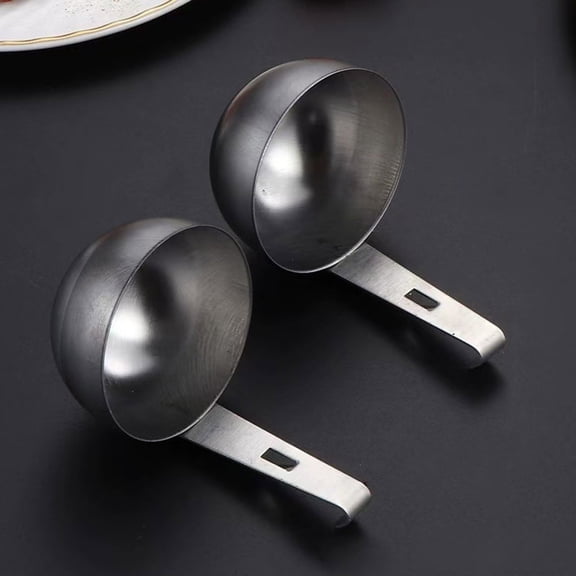 Metal Egg Poacher, Hanging Poached Egg Cooker with Hook, Stainless Steel Poached Egg Cups, Heavy-duty Egg Maker for Stovetop Fast Egg Poaching, 1 Pcs, 4.13x2.63"