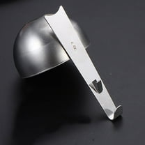 Metal Egg Poacher, Hanging Poached Egg Cooker with Hook, Stainless Steel Poached Egg Cups, Heavy-duty Egg Maker for Stovetop Fast Egg Poaching, 1 Pcs, 4.13x2.63"