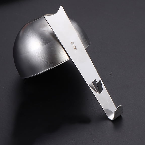 Metal Egg Poacher, Hanging Poached Egg Cooker with Hook, Stainless Steel Poached Egg Cups, Heavy-duty Egg Maker for Stovetop Fast Egg Poaching, 1 Pcs, 4.13x2.63"