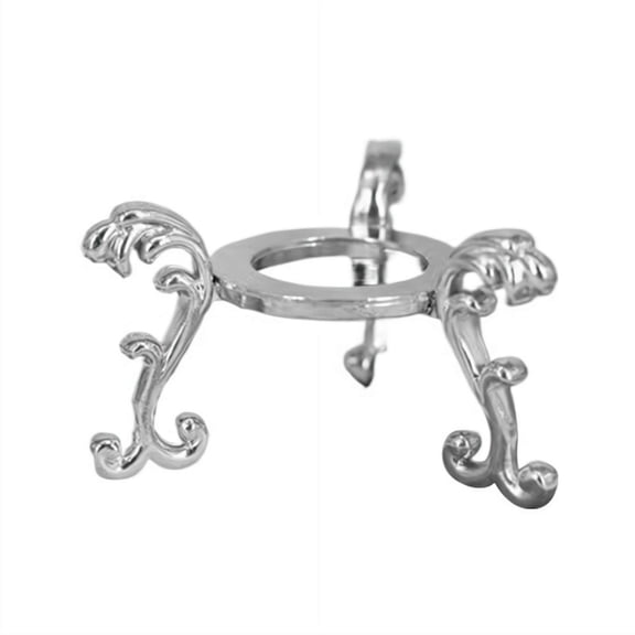 Metal Egg Stand Display Holder, Decorative Pedestal for Ball Sphere Stone