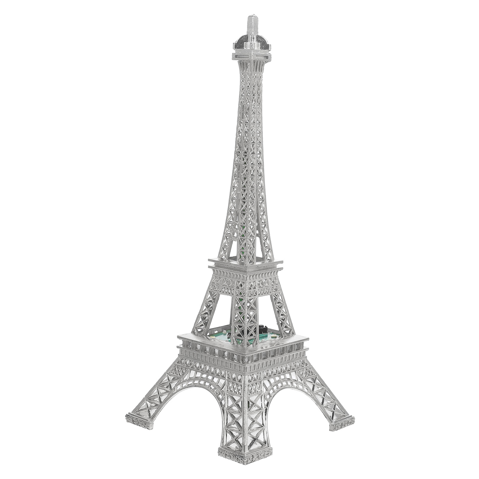 Metal Eiffel Tower Model Mini Eiffel Tower Figurine with Light