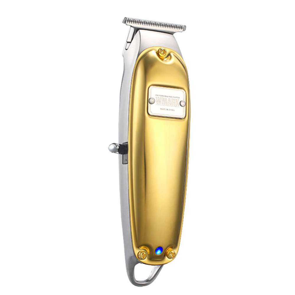 Metal Electric Clipper with LED Light Professional Ergonomic Design Hair Salon Hair Clipper for