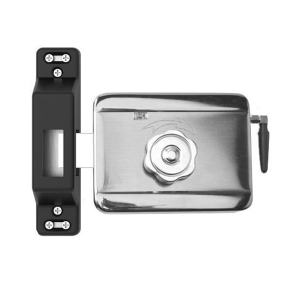 Metal Electric Lock Remote Control Wireless Doorlock Gate Lock Rustproof Access Control System Integrated Door Lock