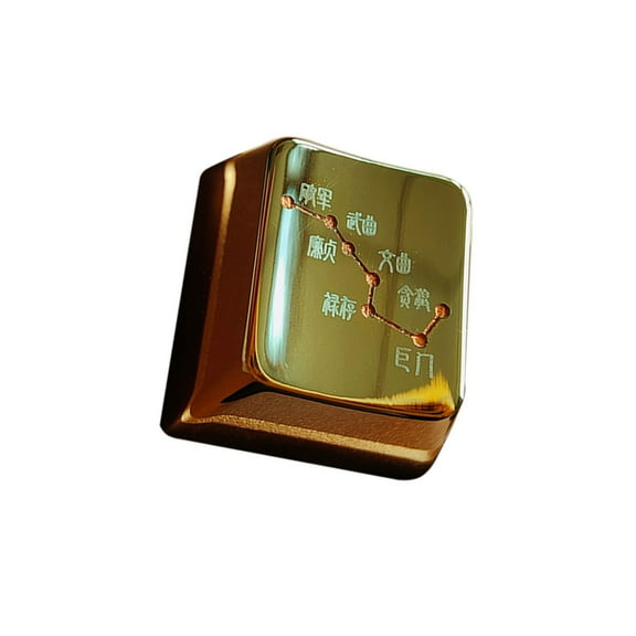 Metal Engraving Keyboard Keycap For Mechanical Keyboards Keycap